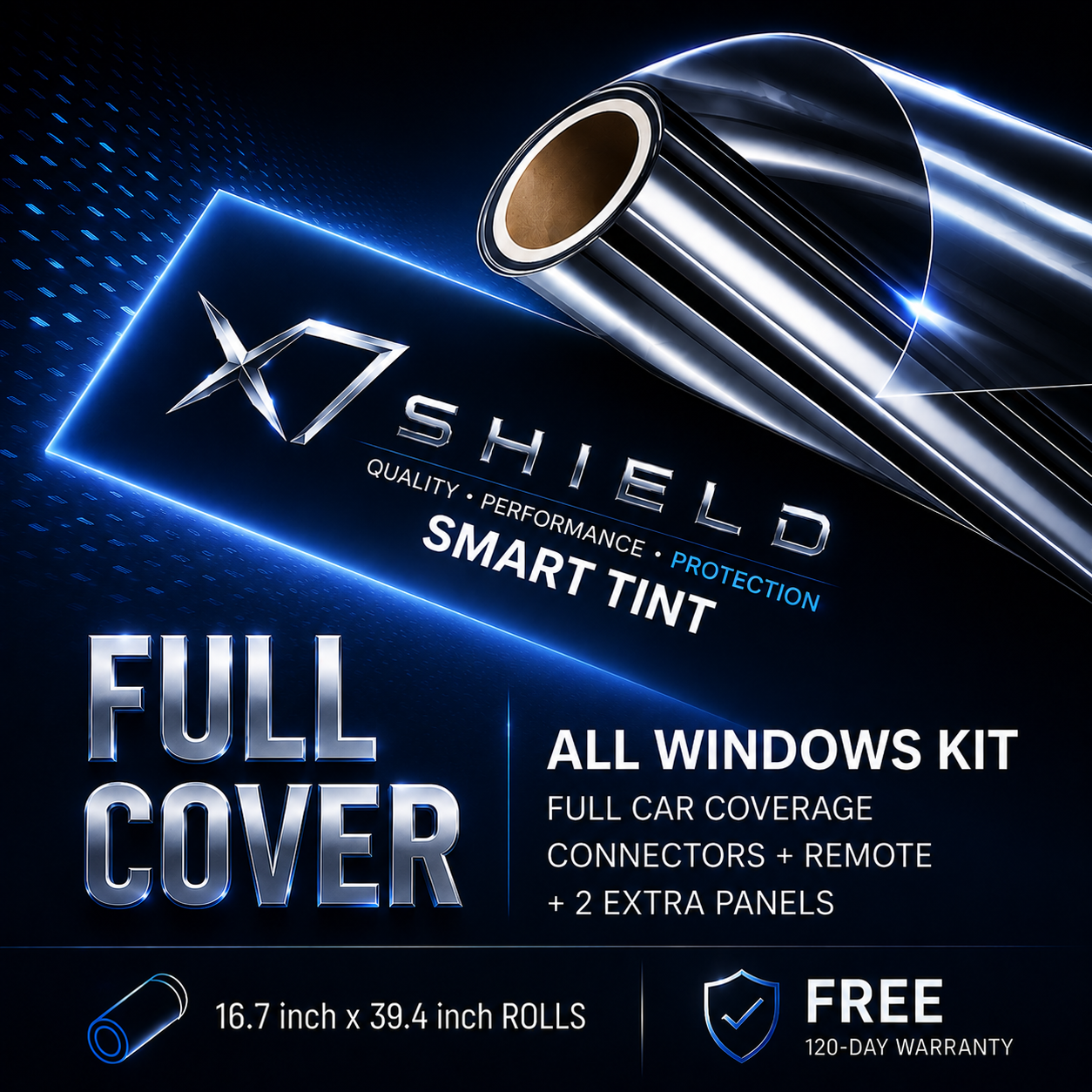 X7SHIELD™ Electronic Tints